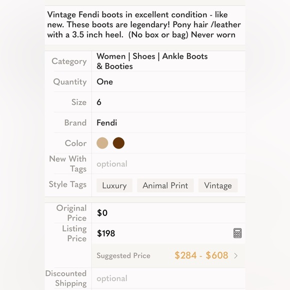 Fendi Vintage Pony Hair Boots - Picture 11 of 11